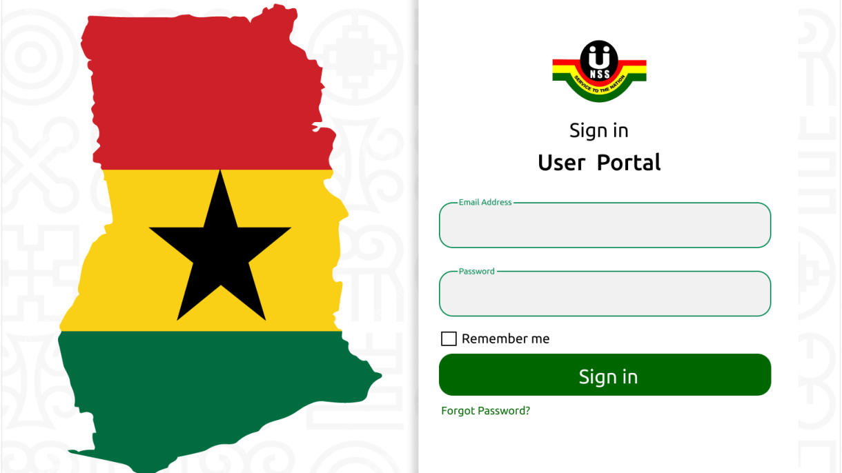 National Service Scheme (NSS) Ghana – Internal Staff & Document Management Portal